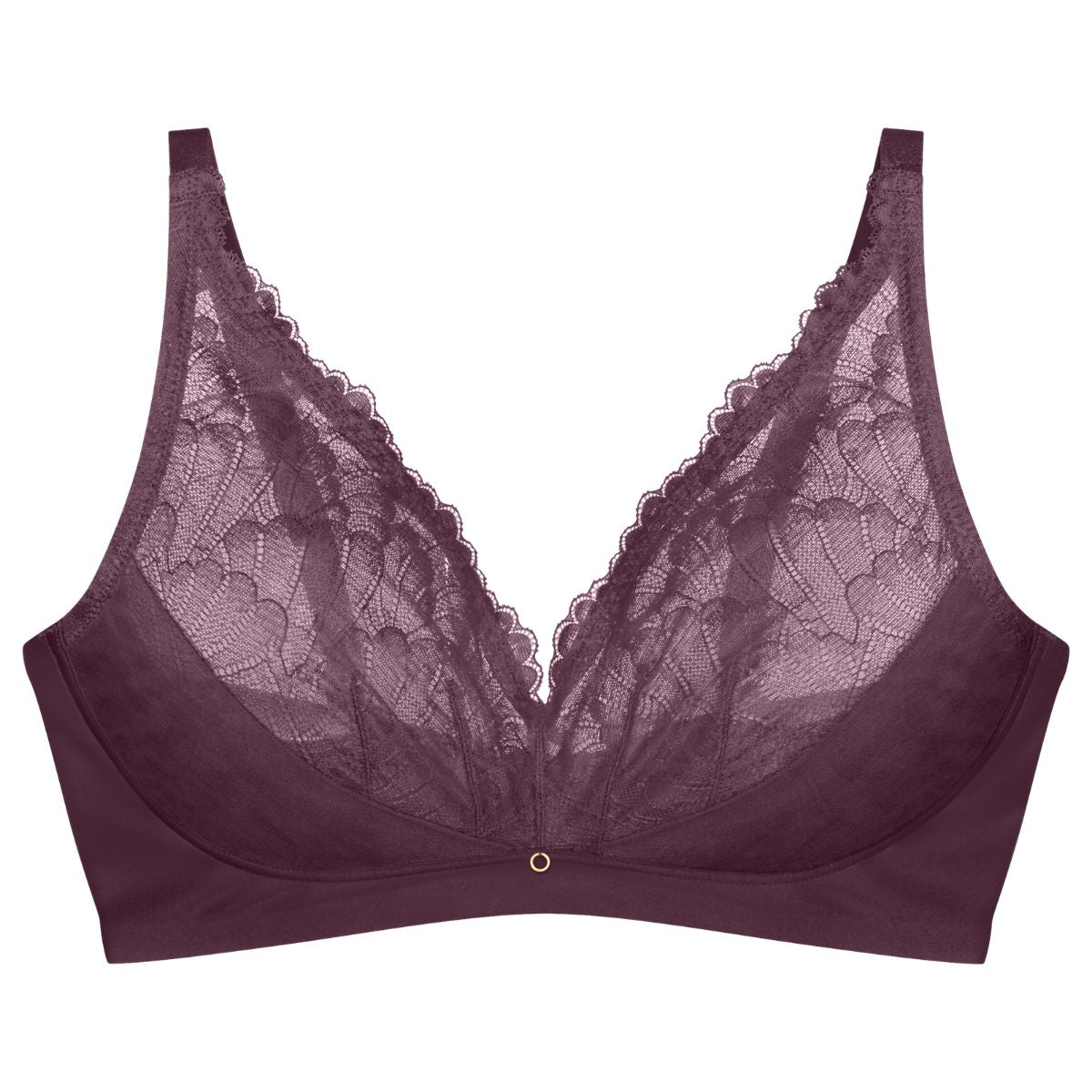 Triumph Love In Lace N02 BH uden bøjle, bordeaux - 10229066 - 7291 - Claret