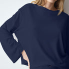 Triumph Cosy Comfort top, blå - 10229194 - M008 - Blue