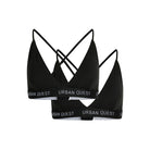 Urban Quest 2-Pack Bamboo Triangle - Black - 1140-9000