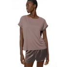 Mey Pure Chic t-shirt, brun - 1210016 - 1279 - Milk'n Coffee