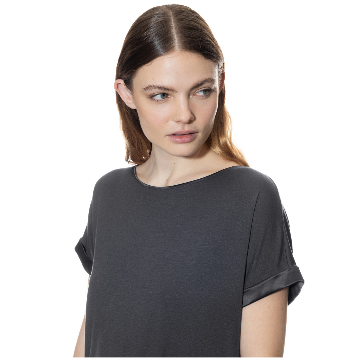 Mey Pure Chic t-shirt, grå - 1210016 - 515 - Thunder Grey