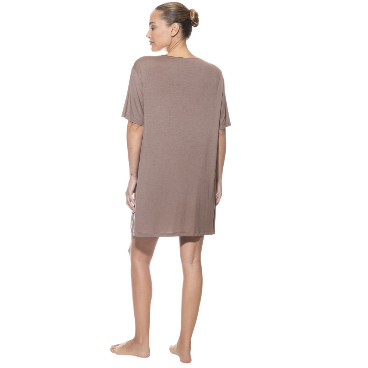 Mey Pure Chic t-shirt, brun - 1230065 - 1279 - Milk'n Coffee