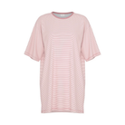 Mey Simple Stripes t-shirt, lyserød - 1230132 - 1114 - Bridal Rose