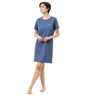 Mey Polka Dreams t-shirt, blå - 1230176 - 1820 - Midnight Dust