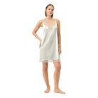 Mey Pure Shine Lace natkjole, creme - 1230178 - 5 - Champagner