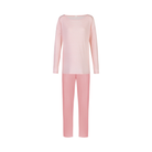 Mey Simple Stripes pyjamas, lyserød - 1240113 - 1114 - Bridal Rose