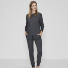 JBS of Denmark Sweat - Dark Grey Melange - 1270-14-8