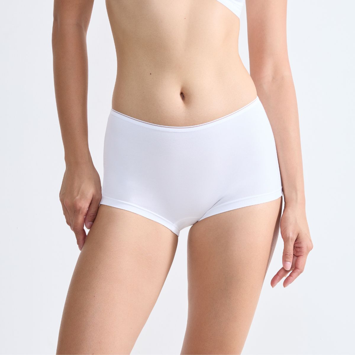 Sloggi Feel Sensational shorts, hvid - 10151218 - 0003 - White