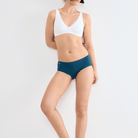 Sloggi Basic 3-pak midi trusse, multi - 10107163 - 0032 - Blue Combination