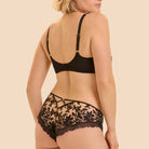 Simone Pérèle Fantasme hipster trusse, sort - 1I3630 - 024 - Light Tattoo