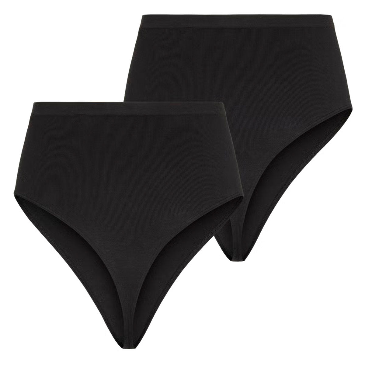 Mamalicious MLheal 2-pak graviditets g-streng, sort - 20020422 - Black/black - Black/black
