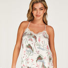 Hunkemöller Cami woven cheetah jungle - Snow White - 202315-SNOW WHITE