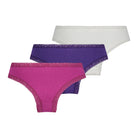 Hunkemöller 3-Pack - Festival Fuchia - 202827-FESTIVAL FUCHSIA