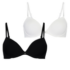 Hunkemöller 2 pack P&M - Caviar - 203100-CAVIAR