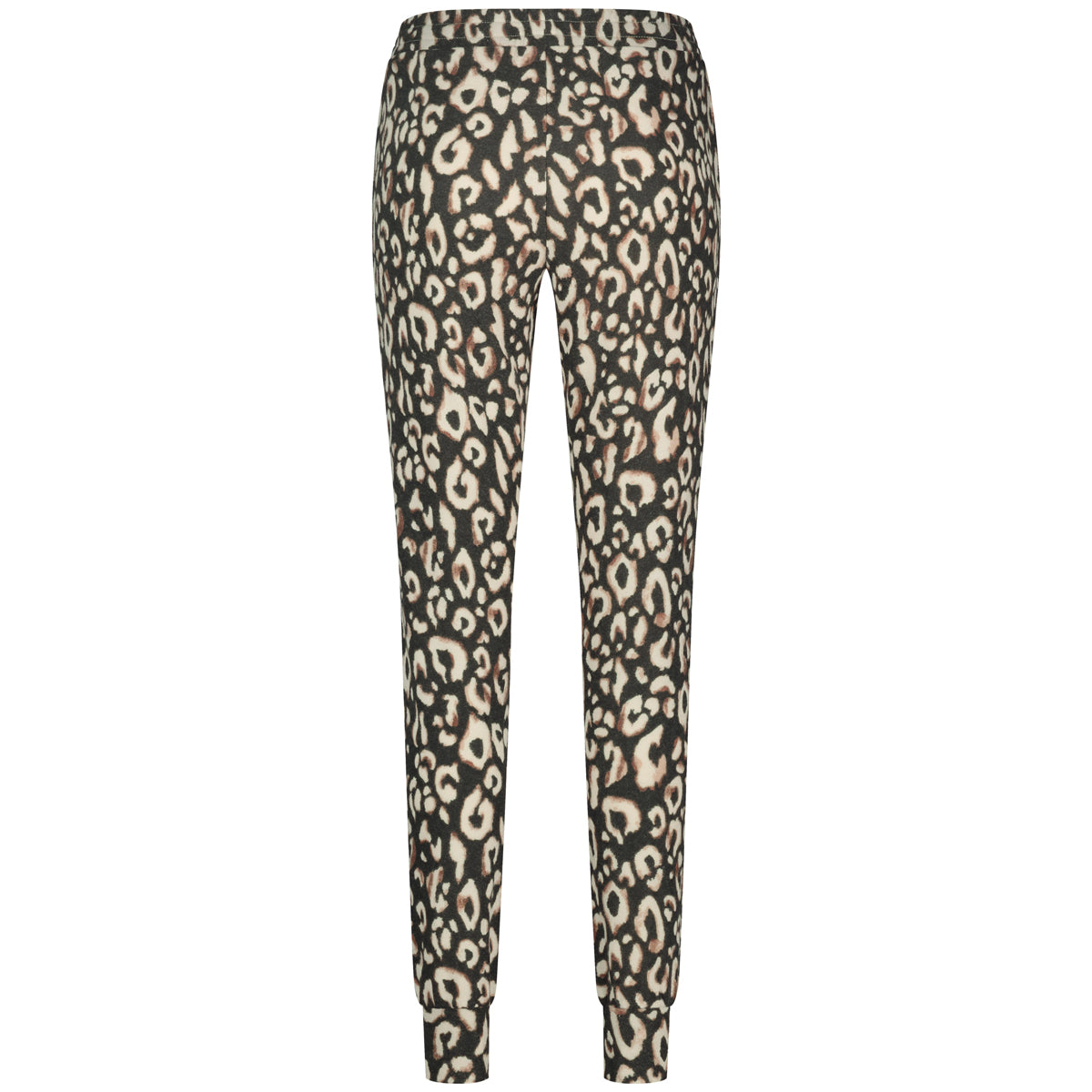Hunkemöller Brushed Jersey Leopard - Black - 203204-BLACK