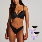 Hunkemöller 6-pack - Paisley Purple - 204805-PAISLEY PURPLE