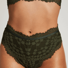 Hunkemöller Daisy Brazilian - Kombu Green - 206196-Kombu Green