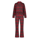 Hunkemöller Flannel Twill Check - Red Dahlia - 206652-Red Dahlia