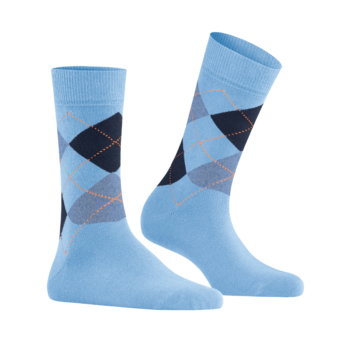 Burlington Queen ankelstrømper, lyseblå - 22004 - 6541 - Light Blue