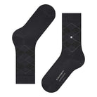 Burlington Marylebone Glitter ankelstrømper, sort - 22182 - 3004 - Black