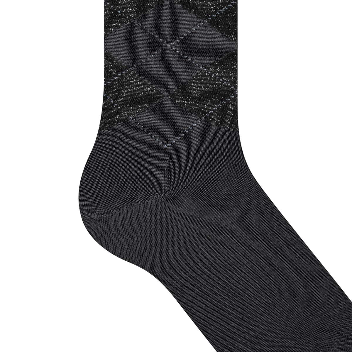 Burlington Marylebone Glitter ankelstrømper, sort - 22182 - 3004 - Black