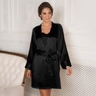 Lady Avenue Pure Silk - Black - 25-80668-02