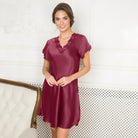 Lady Avenue Pure Silk - Ruby Red - 27-80778-194