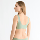 Sloggi Zero Feel 2.0 bralette top, grøn - 10217728 - 7396 - Maroccan Mint
