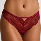 Hunkemöller Isabelle g-streng, rød - 303353 - Tibetan Red - Tibetan Red
