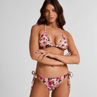 Hunkemöller Lagos bikini top uden bøjle, multi - 304504 - SHELL - Shell