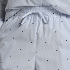 Hunkemöller natbukser, blå - 304586 - CORNFLOWER BLUE - Cornflower Blue