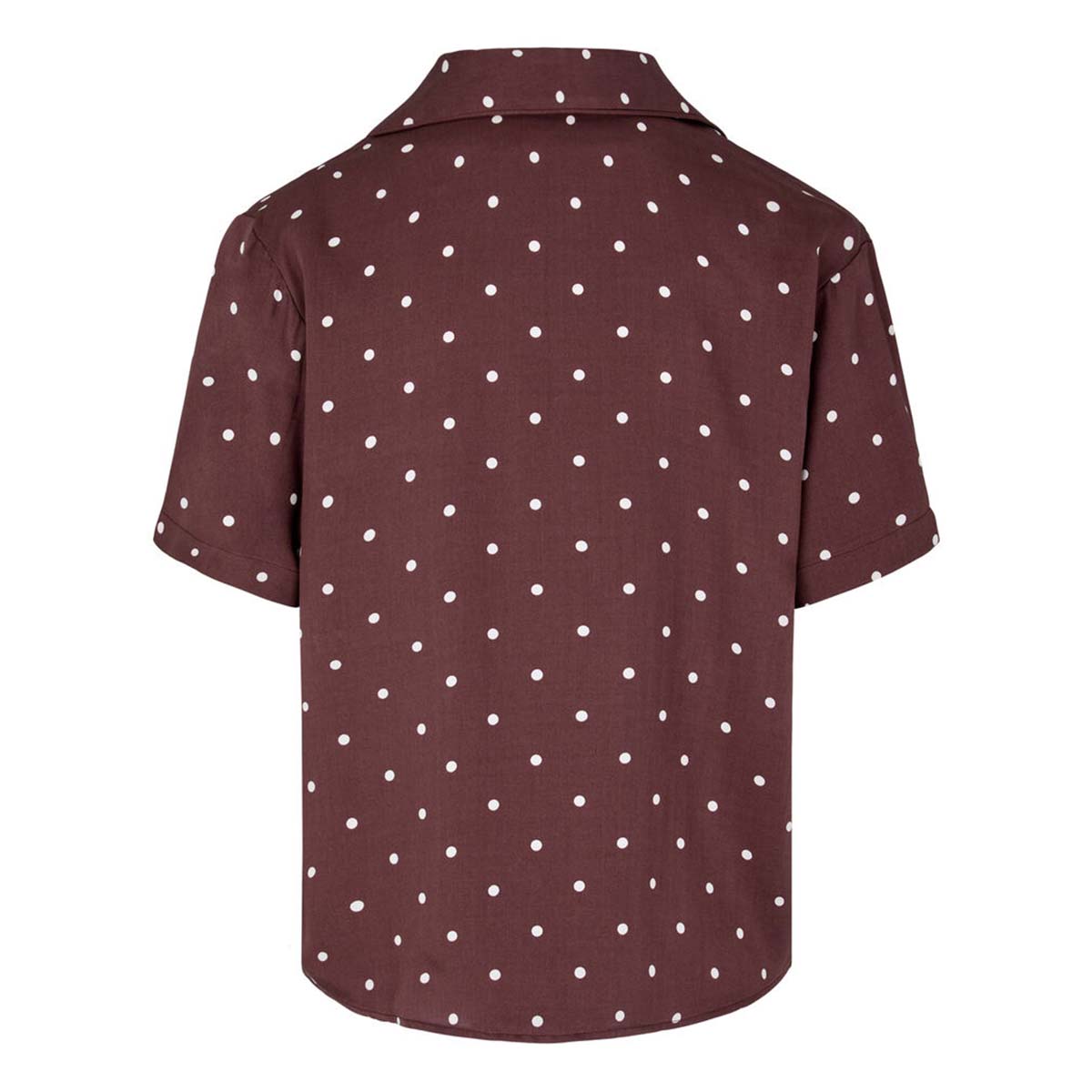 Hunkemöller natskjorte, brun - 306180 - Deep Mahogany - Deep Mahogany