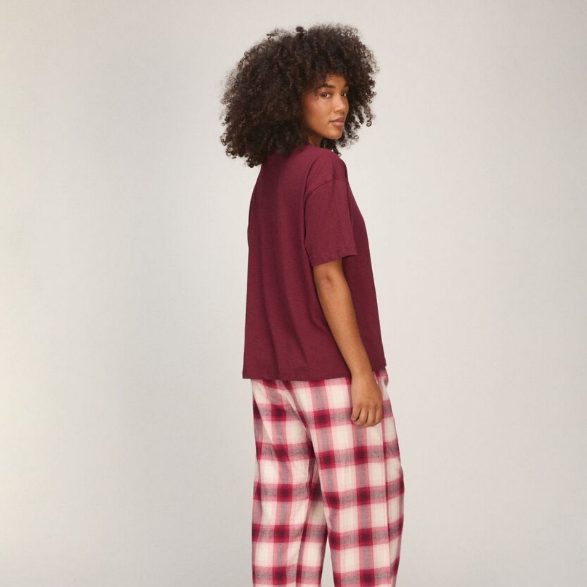Hunkemöller pyjamas, bordeaux - 307163 - Tawny Port - Tawny Port