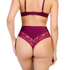 Ten Cate Secrets Lace brazilian trusse, rød - 31821 - 6247 - Cherry Burgundy