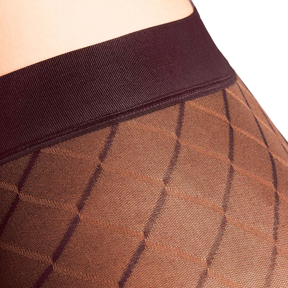 Falke Intrigue strømpebukser, rød - 42350 - 8596 - Barolo