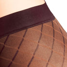 Falke Intrigue strømpebukser, rød - 42350 - 8596 - Barolo