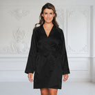 Lady Avenue Satin - Black - 48-8012-02