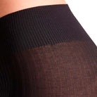 Falke Family Rib strømpebukser, sort - 48490 - 3000 - Black