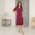 Lady Avenue Bamboo - Ruby Red - 51-50521-194