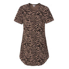 Lady Avenue Bamboo natkjole, brun - 66704 - 2712 - Brown/black