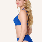 LingaDore Blue Crush bikini top med bøjle, blå - 8215BT - 09 - Blue