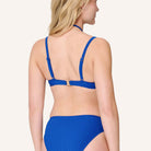LingaDore Blue Crush bikini top med bøjle, blå - 8215BT - 09 - Blue