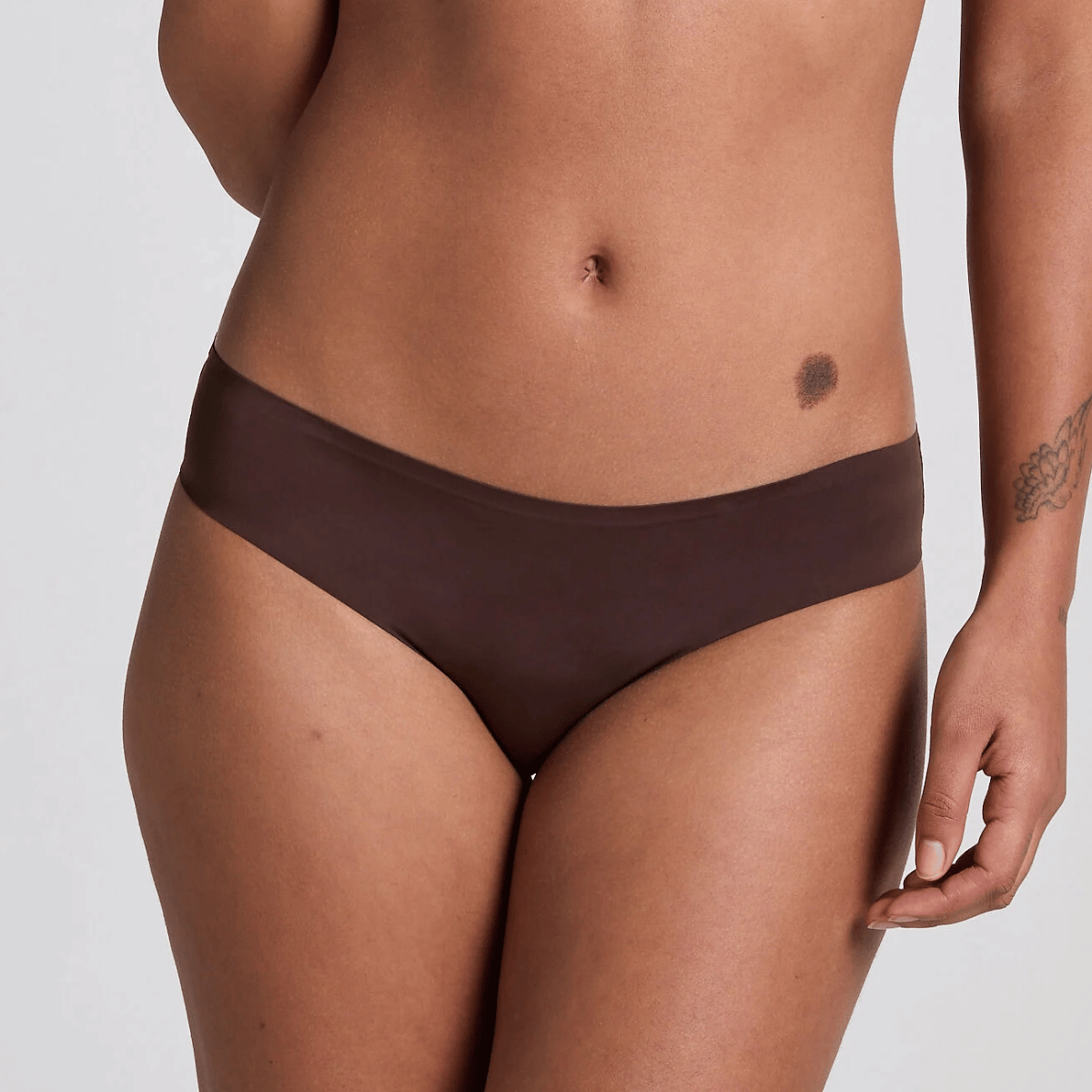 Hunkemöller Invisible 5-Pack brazilian trusse, multi - 303999 - SNOW WHITE - Snow White