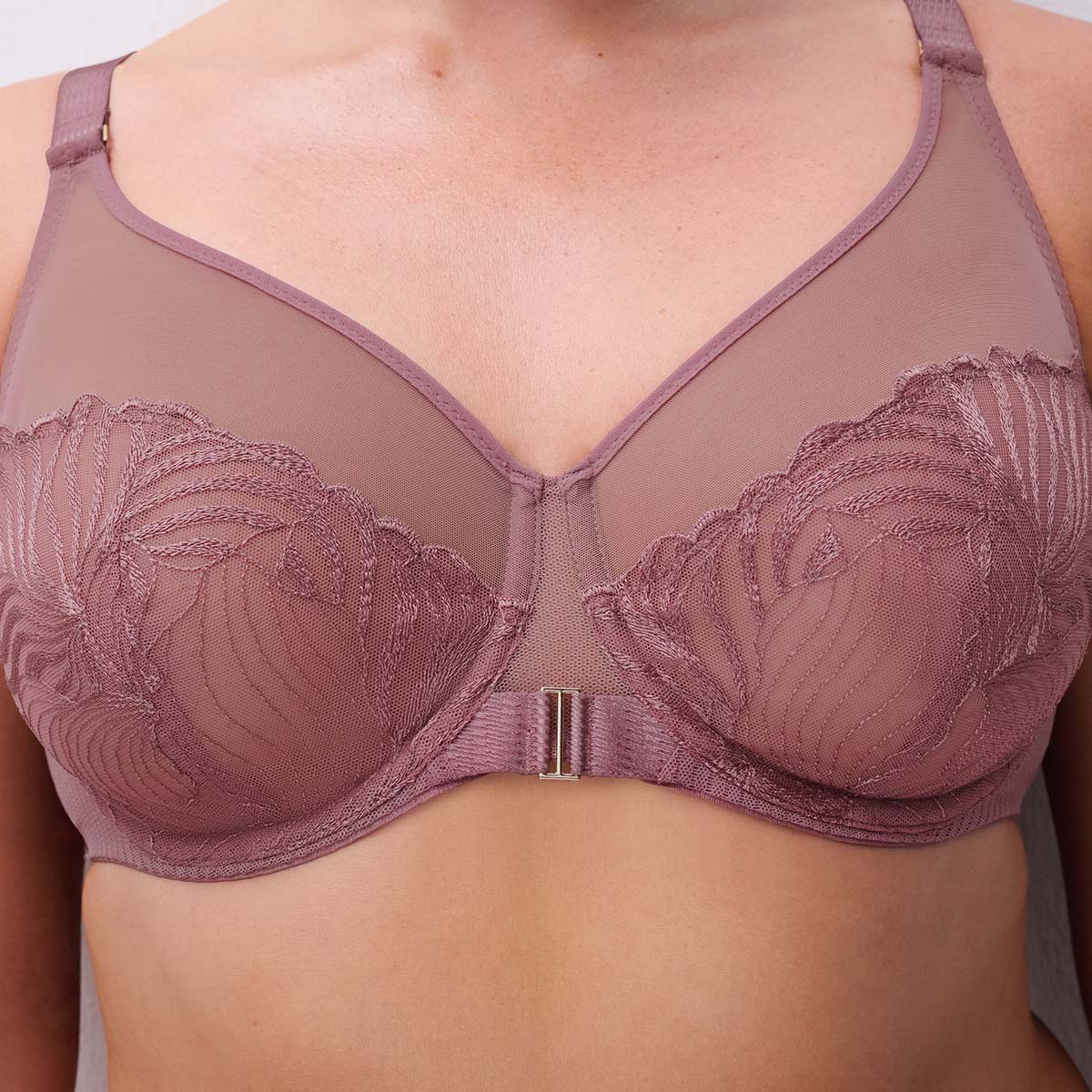 Chantelle Legend BH med bøjle, rosa - C15YMU - 0R4 - Rose Des Bois