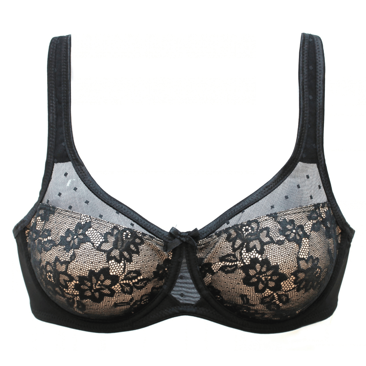 Lascana Nuance Perfect Basics minimizer BH, sort - EM-323-MIN - black-nougat - Black-nougat