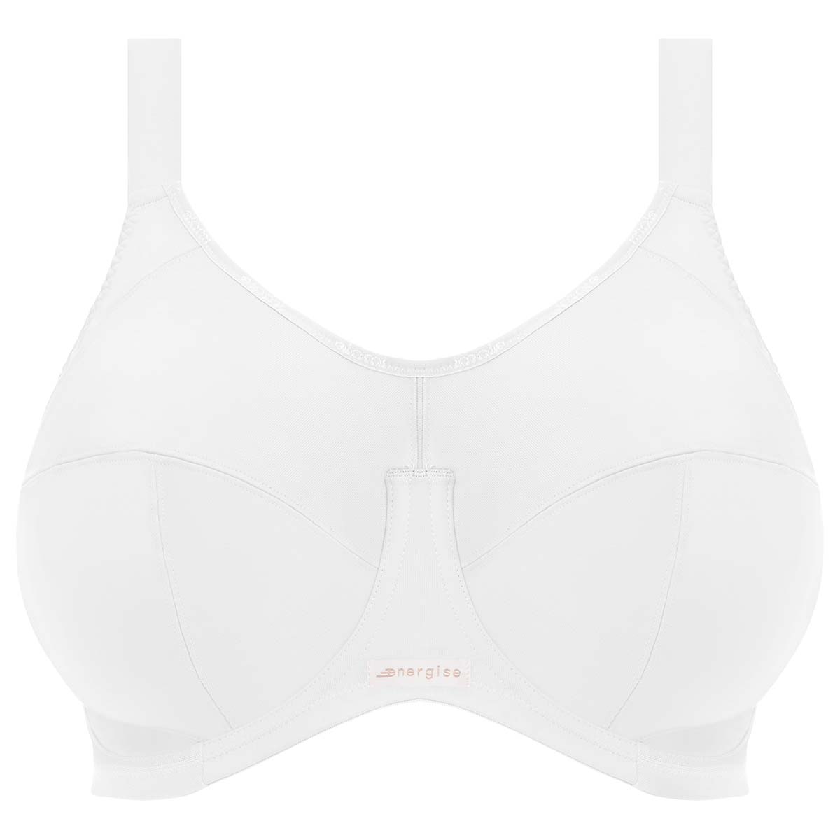 Elomi Energise sports BH, hvid - EL8041 - WHE - White