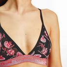 Calvin Klein Lingeri Unlined Triangle - Black V-Day - F6690E-V35