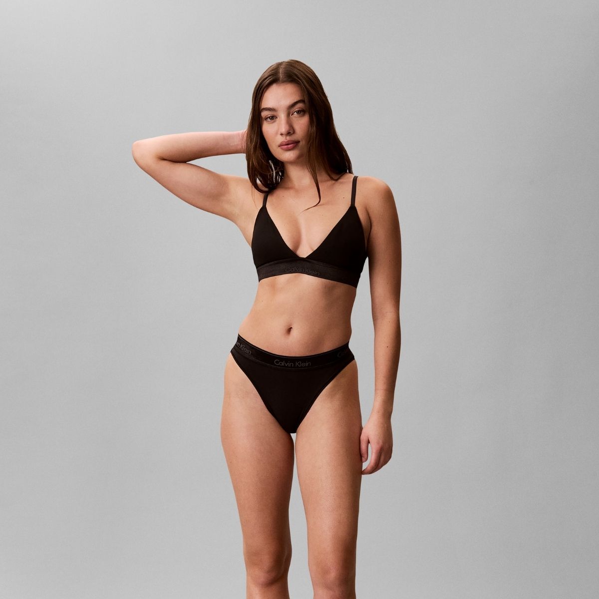 Calvin Klein Icon trekant BH, sort - LV00QF8825 - UB1 - Black