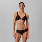 Calvin Klein Eternal trekant BH, sort - LV00QF8956 - UB1 - Black