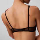 Calvin Klein Eternal plunge BH, sort - LV00QF8957 - UB1 - Black